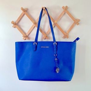 Michael Kors Royal Blue Tote Bag